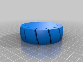 ruffled braclet thing bracelets customized 3d print model - Mito3D
