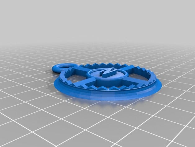 240z emblema do chaveiro A impressão 3d 3D print model - Mito3D