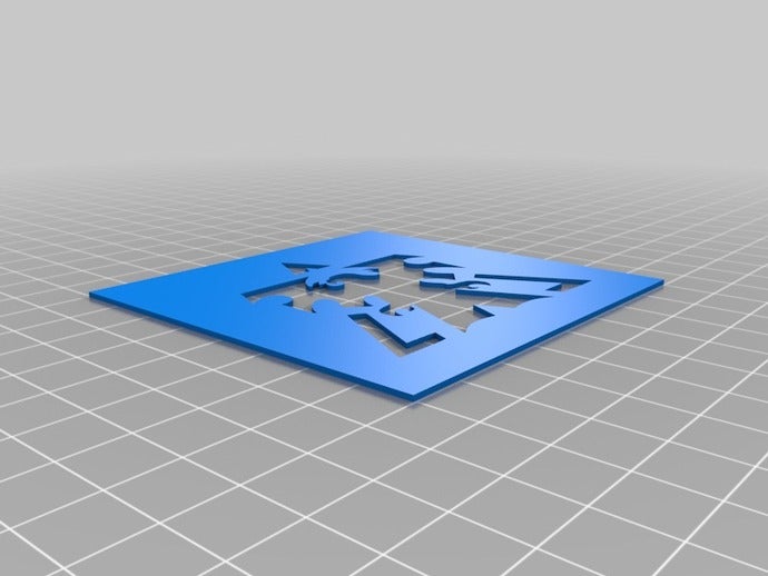 terran logo art outils personnalisé 3D print model - Mito3D