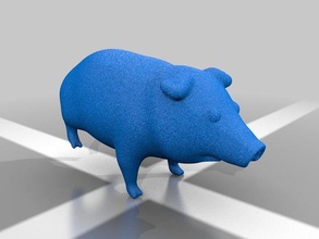 pig toy game accessories 3d print model - Mito3D