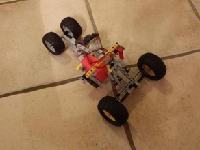 adaptör kullanın johnson 540 tip motor lego r c araçlar 3d print model - Mito3D