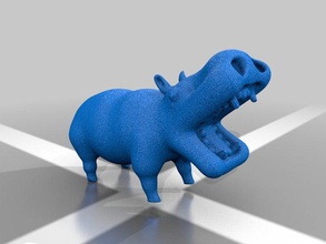 hippopotamus toy game accessories 3d print model - Mito3D