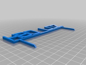 meine benutzerdefinierte Zeichen izzy Schilder & logos kundengebundene 3d print model - Mito3D