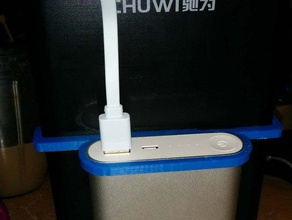 chuwi vi8 tablet stand + xiaomi battery holder powerbank 3d print model - Mito3D