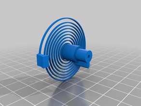 repaired hairspring 3d printed mechanical clock toys 3d print model - Mito3D