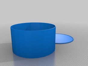 vase-3 containers customized 3d print model - Mito3D