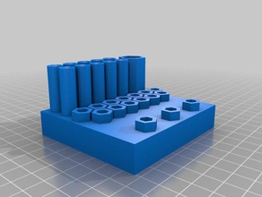A impressão 3d starter kit titulares Impressora acessórios ferramentas manuais caixa de as suporte 3d print model - Mito3D