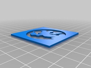 awsome mickey estêncil ferramentas de arte personalizado 3d print model - Mito3D