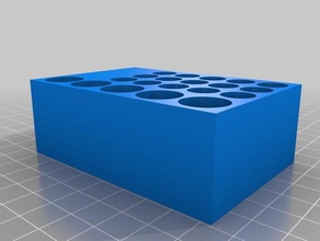 batery holder containers customized 3d print model - Mito3D
