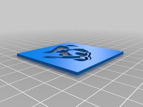 donald estêncil ferramentas de arte personalizado 3d print model - Mito3D