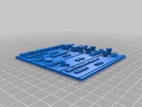 catan bina kartı ücreti 3d baskı 3d print model - Mito3D