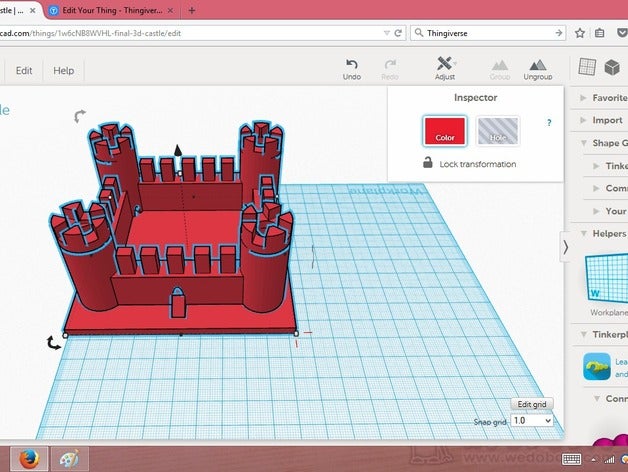 château L'impression 3d buildacastle clubscientific 3D print model - Mito3D