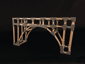 project bridge building 123d design learning makerbotedu makerbotintheclassroom 3d print model - Mito3D