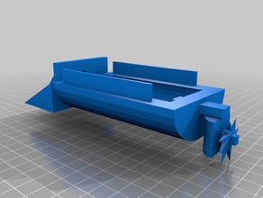 motor boat 3d printing 3d print model - Mito3D