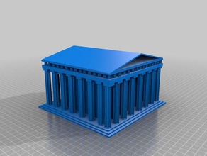 model parthenon binalar ve yapılar clubscientific seetheworld 3d print model - Mito3D