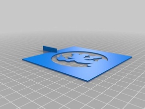mickey café final de estêncil ferramentas arte personalizado 3d print model - Mito3D