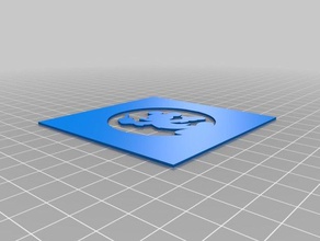 mickey 2 café final de estêncil ferramentas arte personalizado 3d print model - Mito3D