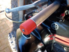 Ende Kappen 22mm LENKER automotive cap enduro Griff-bars Motorrad quad 3d print model - Mito3D