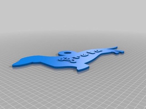 greta Schlüsselbund Schlüsselanhänger angepasst 3d print model - Mito3D