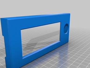 lcd ekran kapağı grr protos v3 3d yazıcı parçaları 3d print model - Mito3D