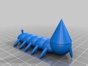 centidude sculptures centipede dude figures hi 3d print model - Mito3D