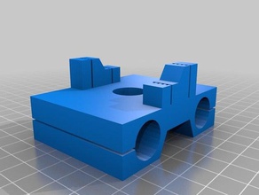 bowden corexy carriage 3d printer parts 3d print model - Mito3D