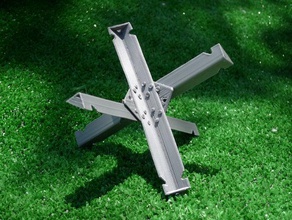 czech hedgehog props tank barrier ww2 3d print model - Mito3D
