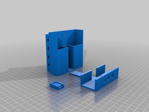 fpv caso suporte da bateria montagem de tripé final A impressão 3d 3d print model - Mito3D