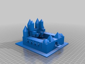 kumdan kale 3d baskı 3d print model - Mito3D