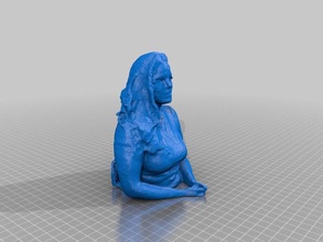 claire Büste Menschen kinnect reconstructme rekonstruieren Sie mich scan 3d print model - Mito3D