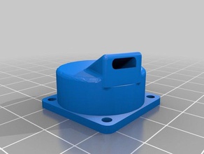angled blow nozzle 3d printer accessories 3d print model - Mito3D