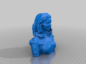 erika Büste Menschen kinnect reconstructme rekonstruieren Sie mich scan 3d print model - Mito3D