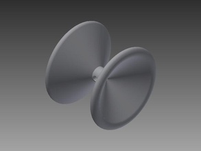 temel yo-yo mekanik oyuncaklar 3d print model - Mito3D