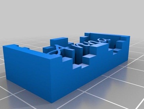 meine angepasste Projekt parametrische Modellierung openscad - anna lernen kundengebundene 3d print model - Mito3D