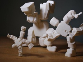 action figure - open source boutons-pression imprime sans soutien personnes le héros lego legos de marvel minifig super-héros 3d print model - Mito3D