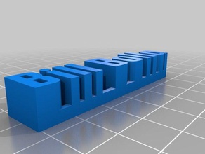 bill bolla heykeller özelleştirilmiş 3d print model - Mito3D