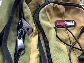 blackwolf backpack zip Teile zu reparieren sport & im freien Rucksack Teil 3d print model - Mito3D