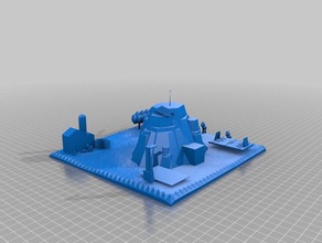 cópia de jacó mountain resort A impressão 3d 3d print model - Mito3D