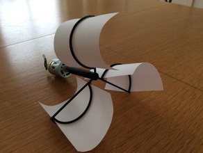 simple wind turbine rev1 diy catchthewind engineering high school middle steam stem technology tvy 3d print model - Mito3D