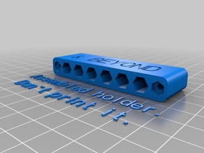 beyond holder tool holders boxes customized 3d print model - Mito3D