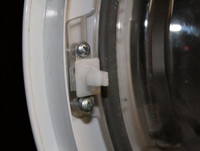 replacement clip simpson clothes dryer door parts 3d print model - Mito3D