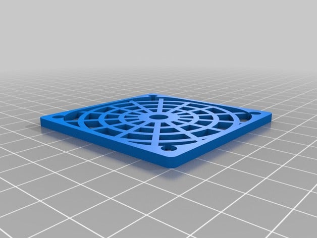 meine angepasste Ventilator grille 60 3d Drucker Zubehör kundengebundene 3D print model - Mito3D