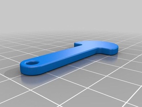 uk trolley key 3d printing coin one pound trolly 3d print model - Mito3D