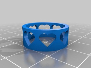 ring 17mm rings customized 3d print model - Mito3D