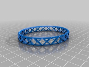 customized bracelet 73mm bracelets 3d print model - Mito3D