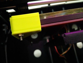 flashforge creator pro - elastic glass clips 3d printer accessories clip corner 3d print model - Mito3D