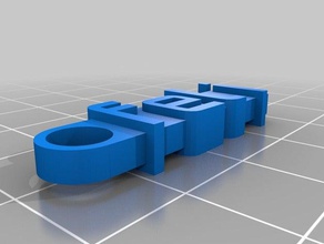feli Schlüsselbund - Organisation kundengebundene 3d print model - Mito3D