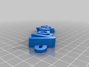 vicente organização personalizado 3d print model - Mito3D
