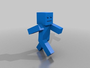 running dude people customized 3d print model - Mito3D