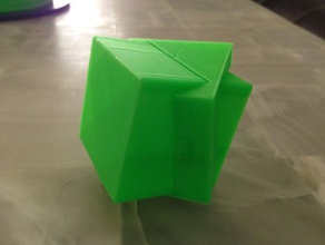 prince rupert's cube math art 3d print model - Mito3D